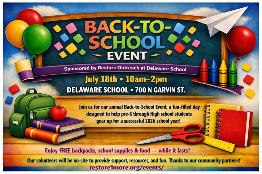 2026 Back-to-School Event Poster